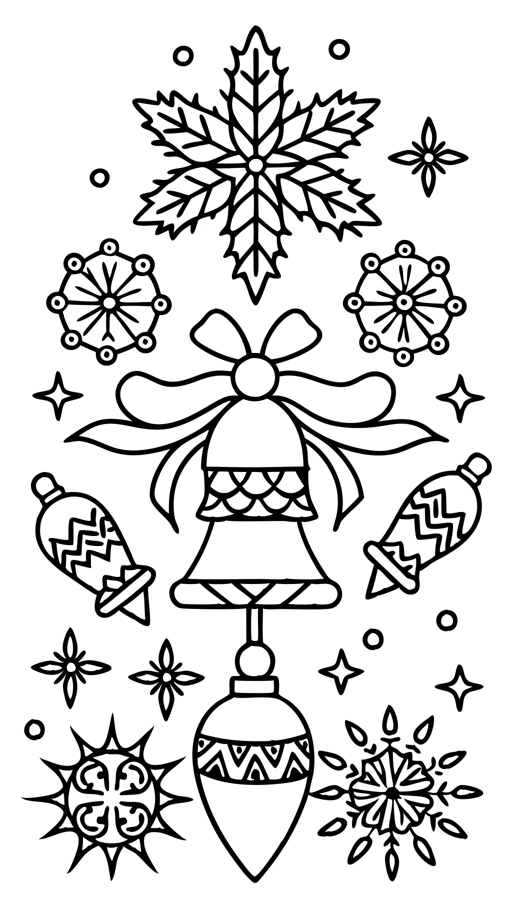 printable adult christmas coloring pages